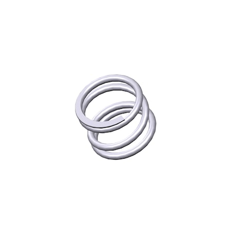Approved Vendor Compression Spring, O=1.609, L= 1.28, W= .166 G509967825